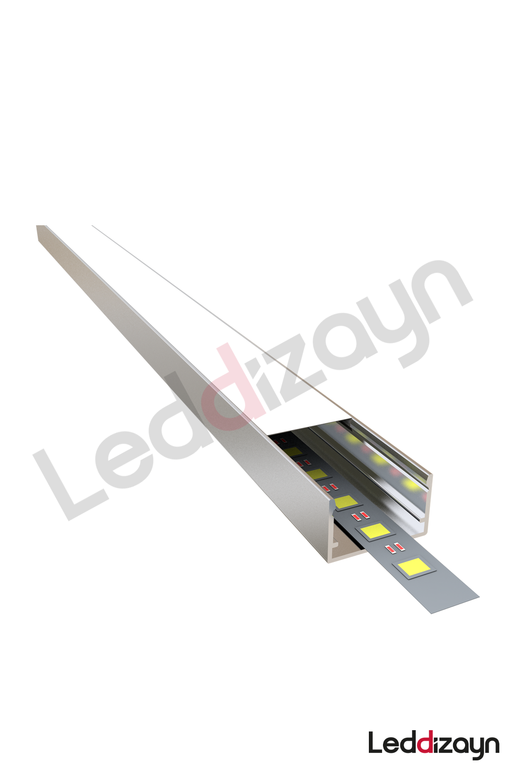 22x13 mm Kanal Led Profili