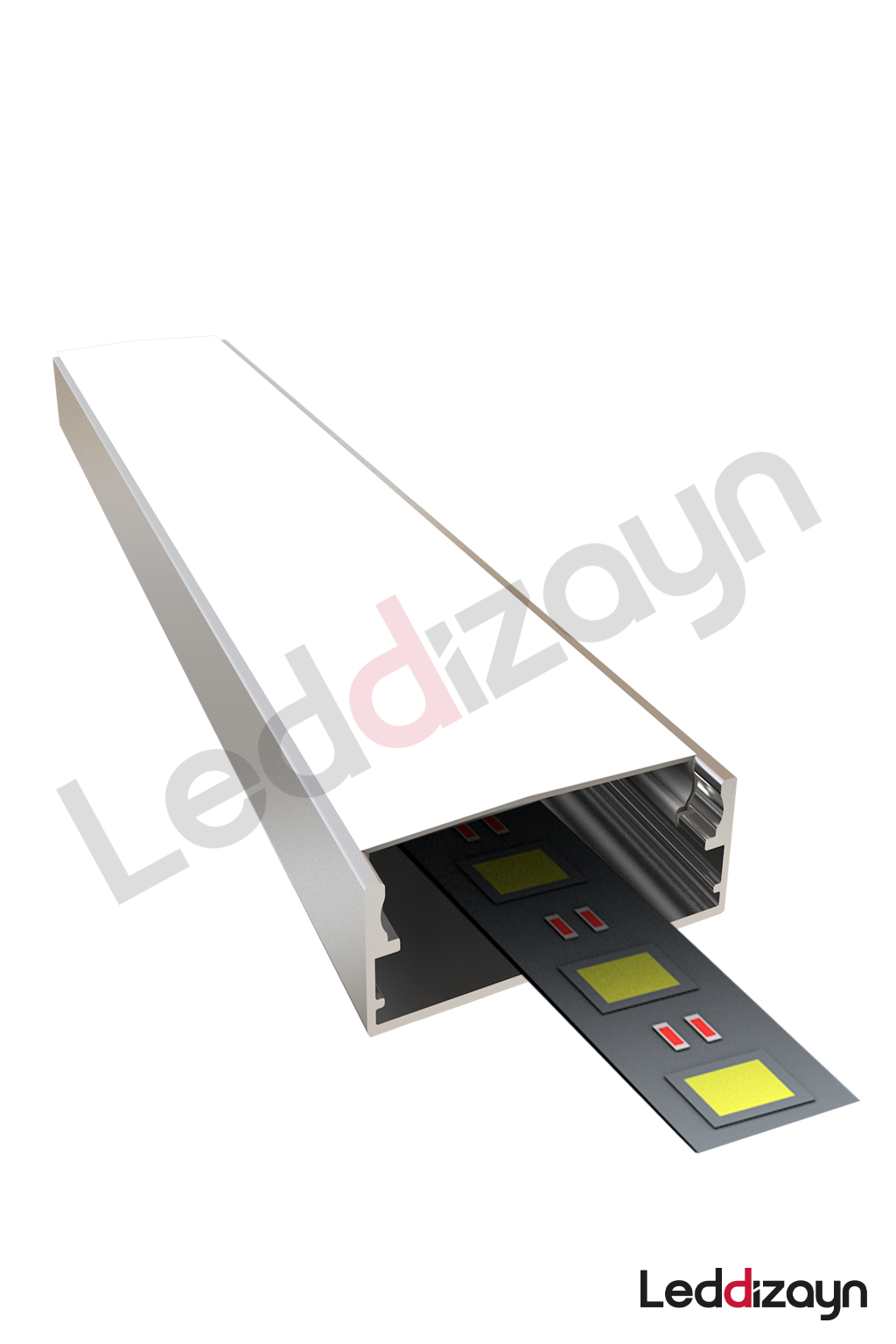 40x14 mm Kanal Led Profili