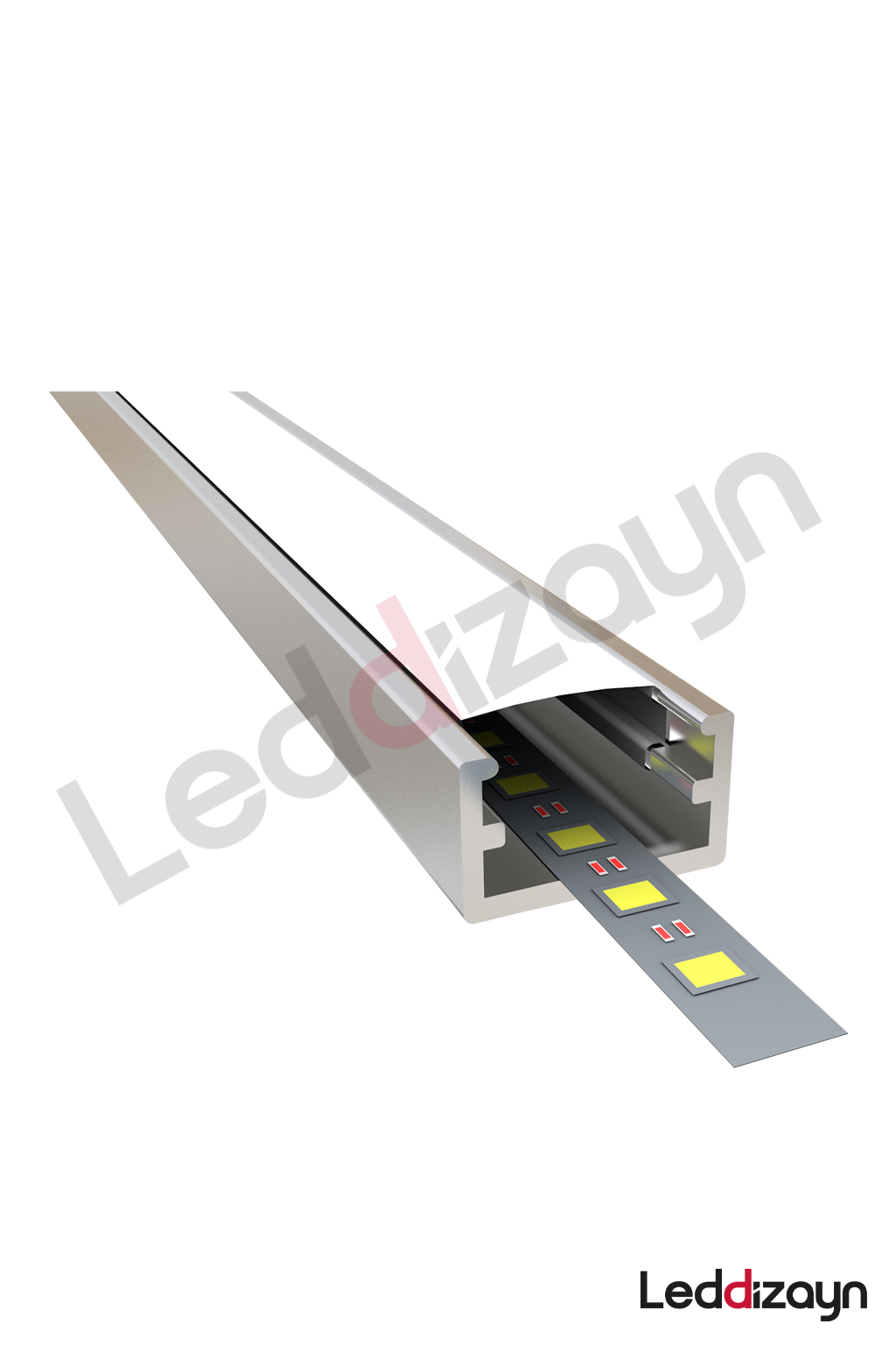 6x10 mm Kanal Led Profili