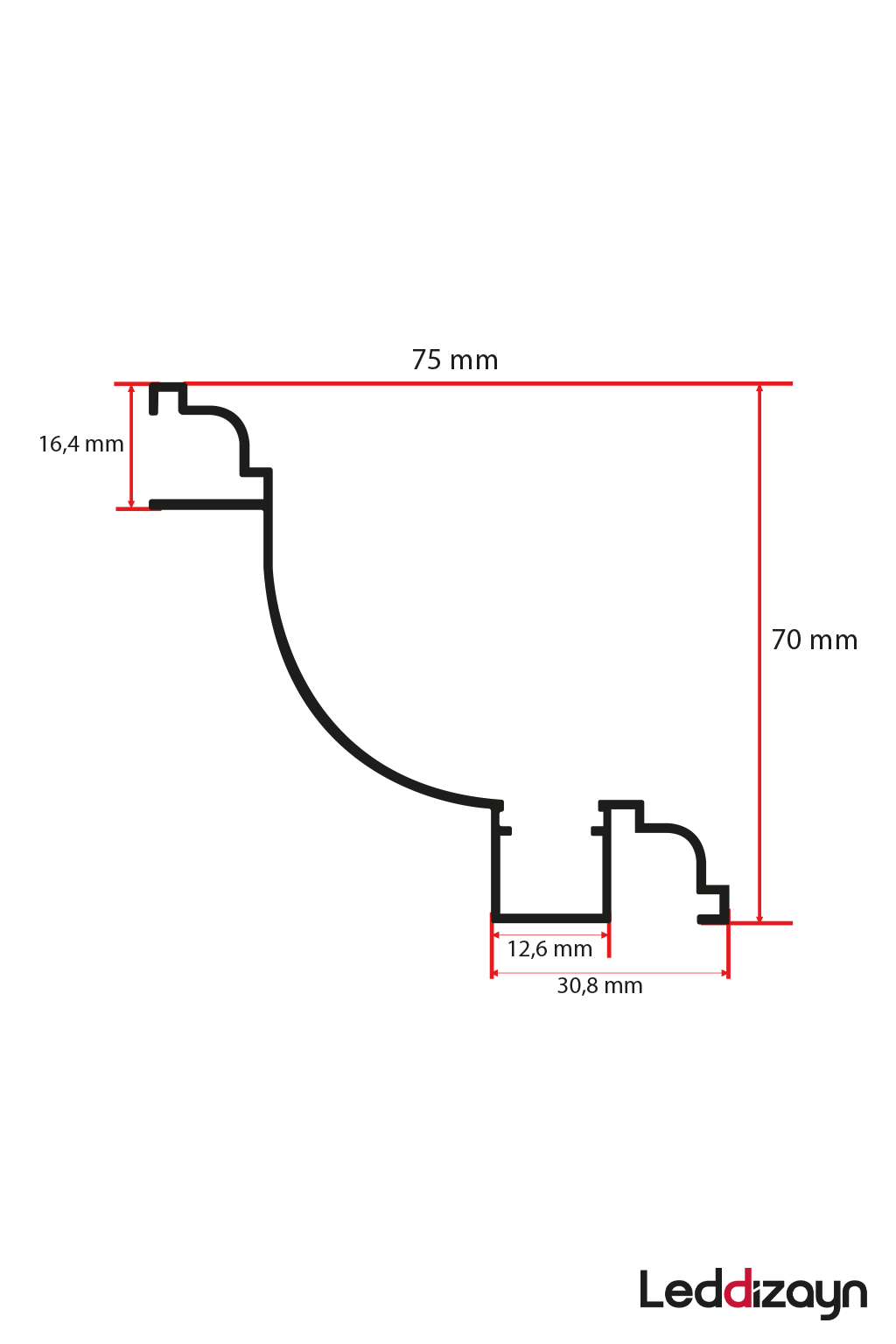 Kartonpiyer Led Profili