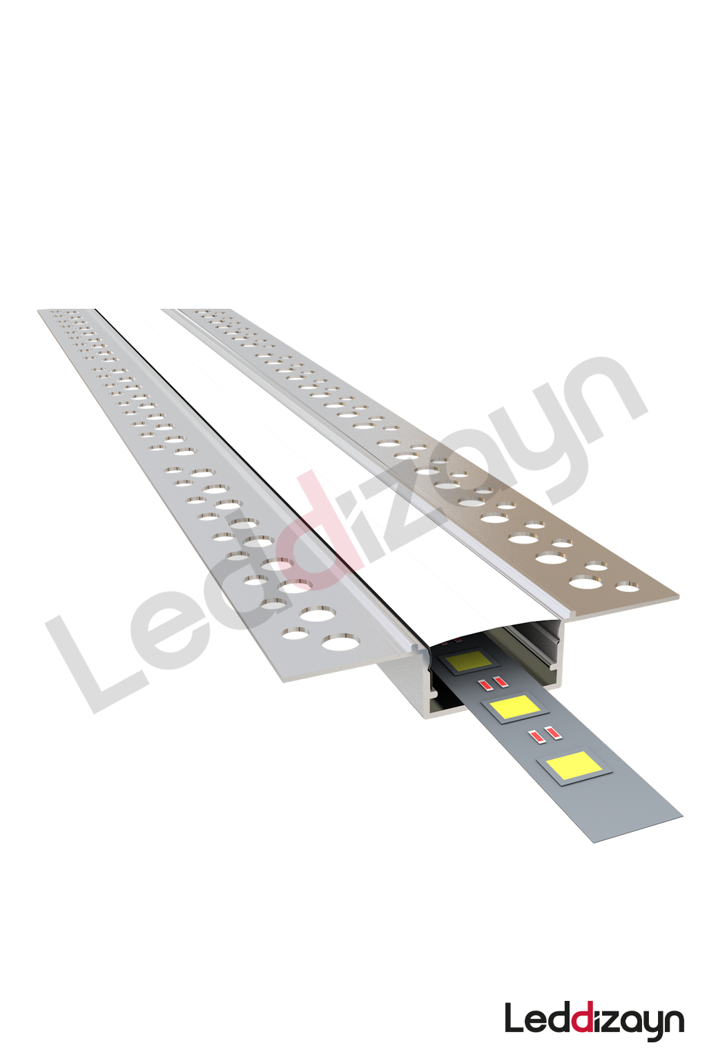 2.2 cm Trimless Alçıpan LED Profili