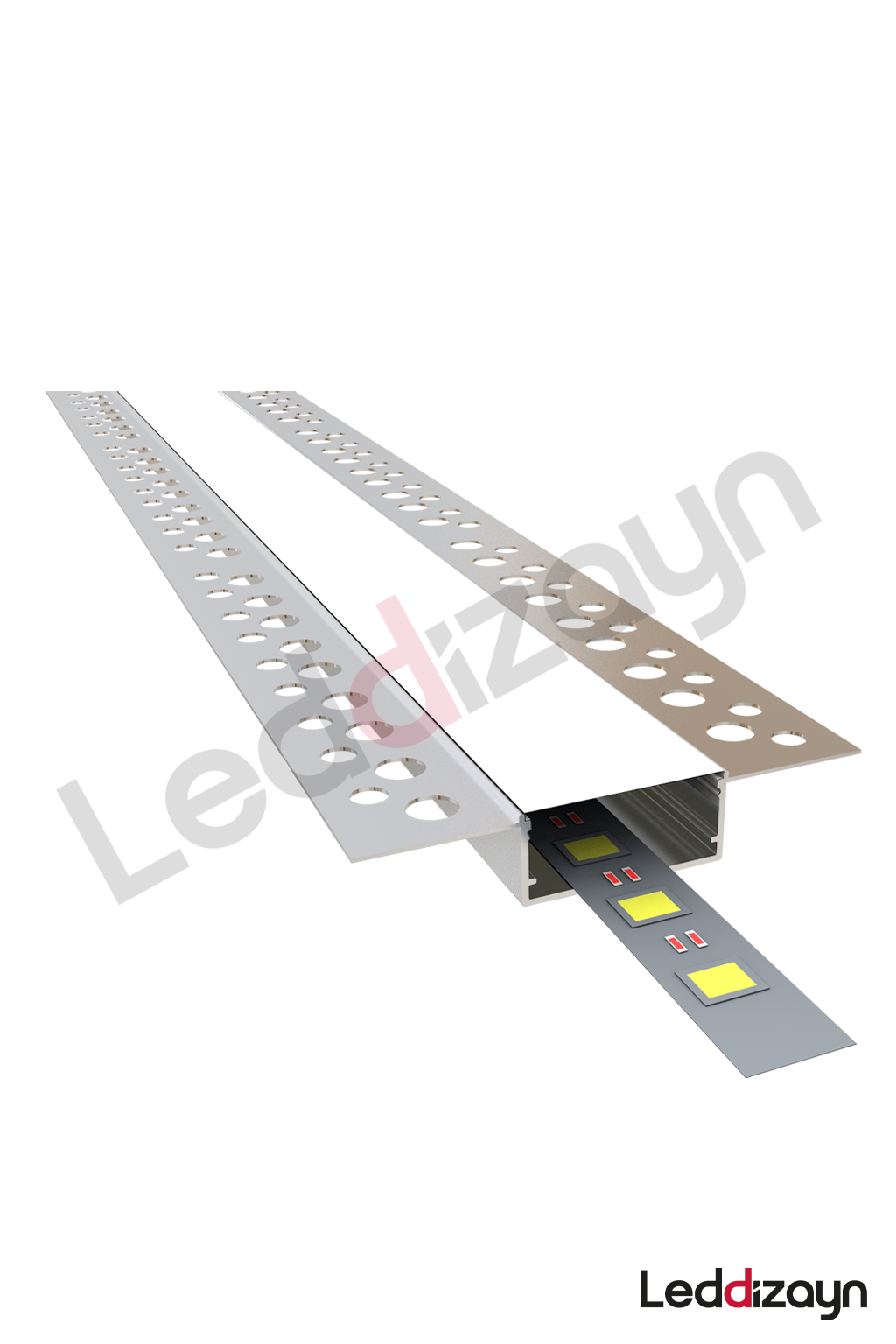 3.2 Cm Trimless Alçıpan Led Profili